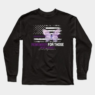 Remember For Those Who Cannot Alzheimer's Awareness Dementia Long Sleeve T-Shirt